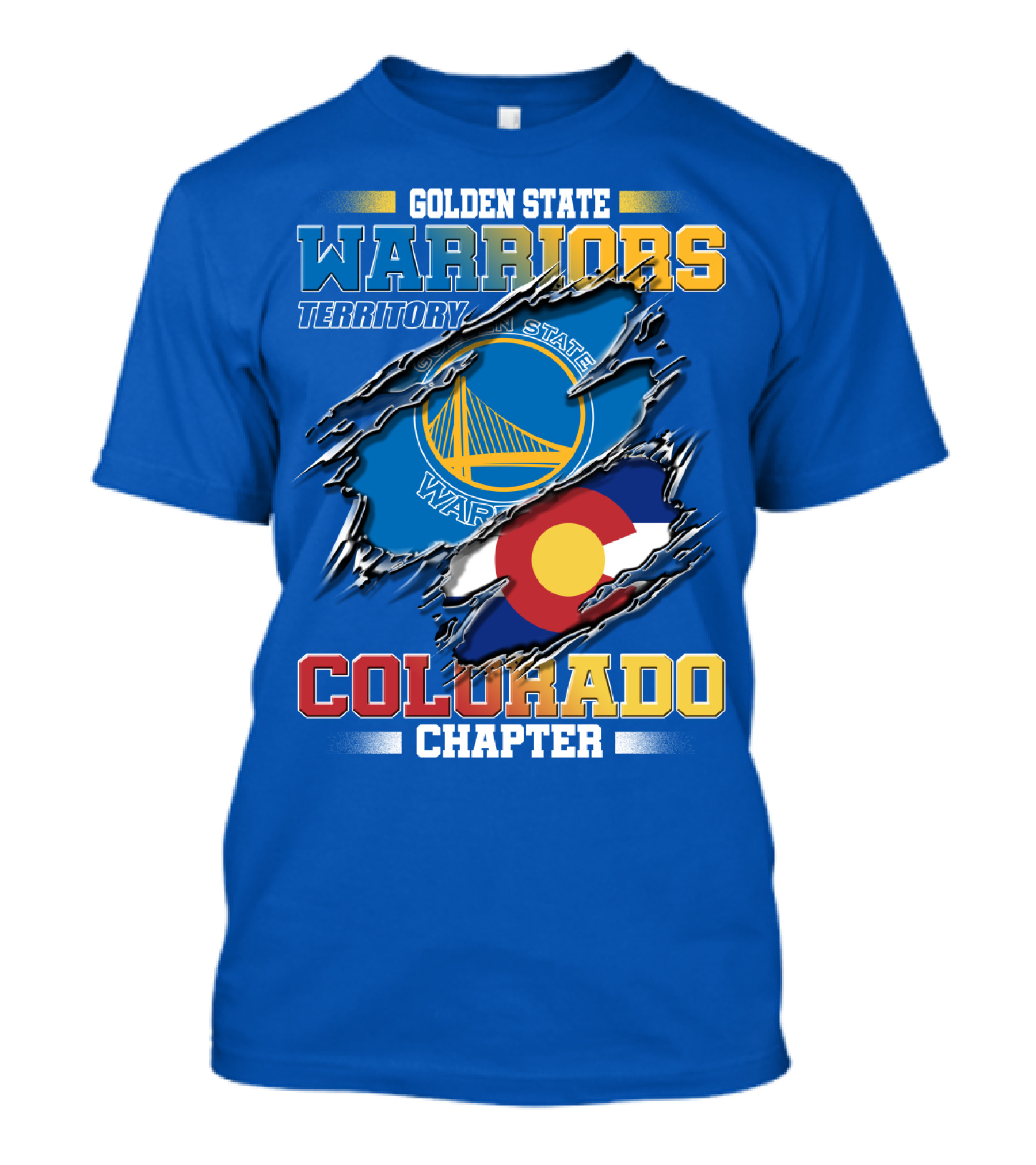Golden State Warriors Territory Colorado Chapter T-Shirt