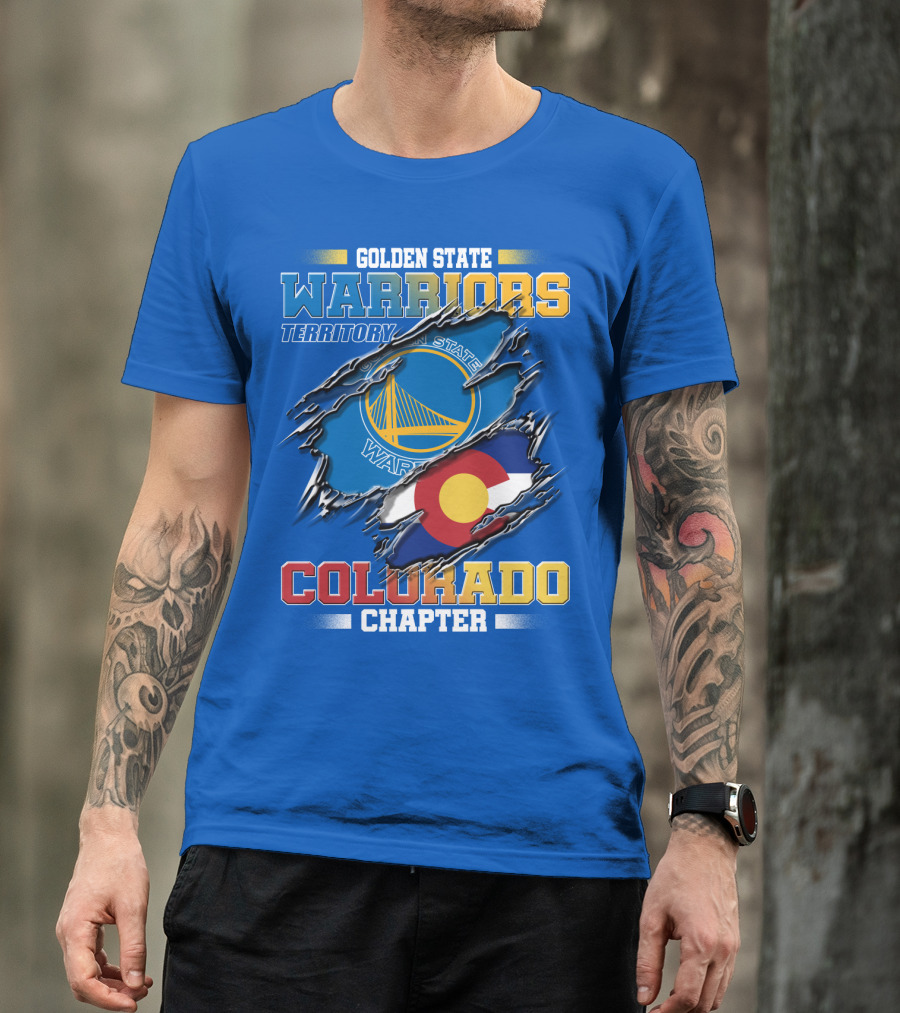 Golden State Warriors Territory Colorado Chapter T-Shirt