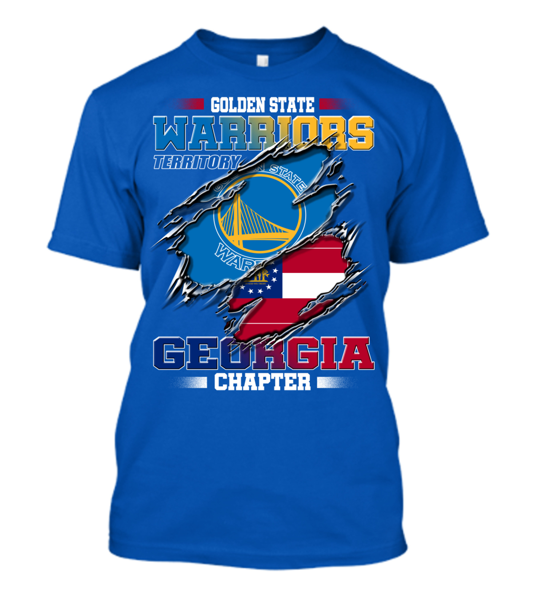 Golden State Warriors Territory Georgia Chapter T-Shirt