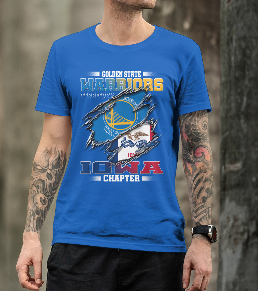 Golden State Warriors Territory Iowa Chapter T-Shirt