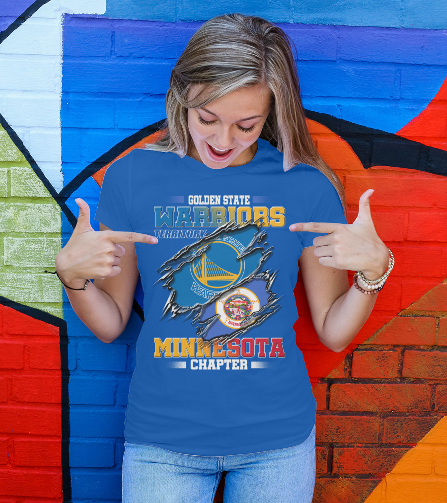 Golden State Warriors Territory Minnesota Chapter T-Shirt