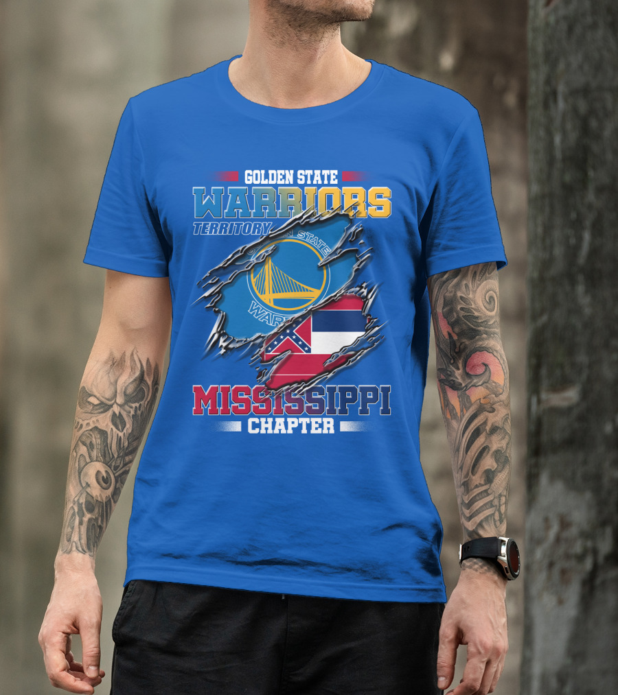 Golden State Warriors Territory Mississippi Chapter T-Shirt