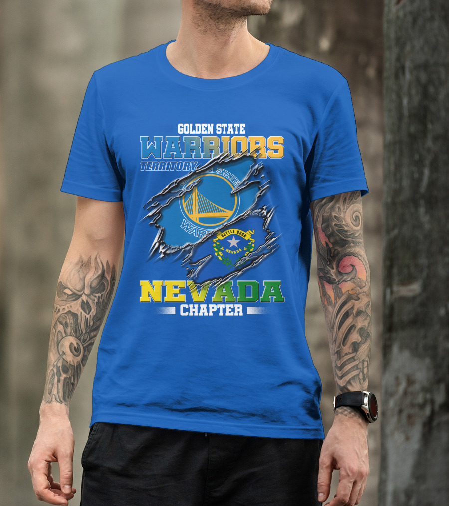 Golden State Warriors Territory Nevada Chapter Battle Born T-Shirt