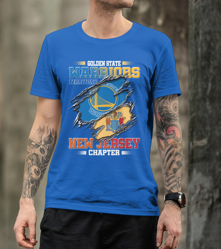 Golden State Warriors Territory New Jersey Chapter T-Shirt