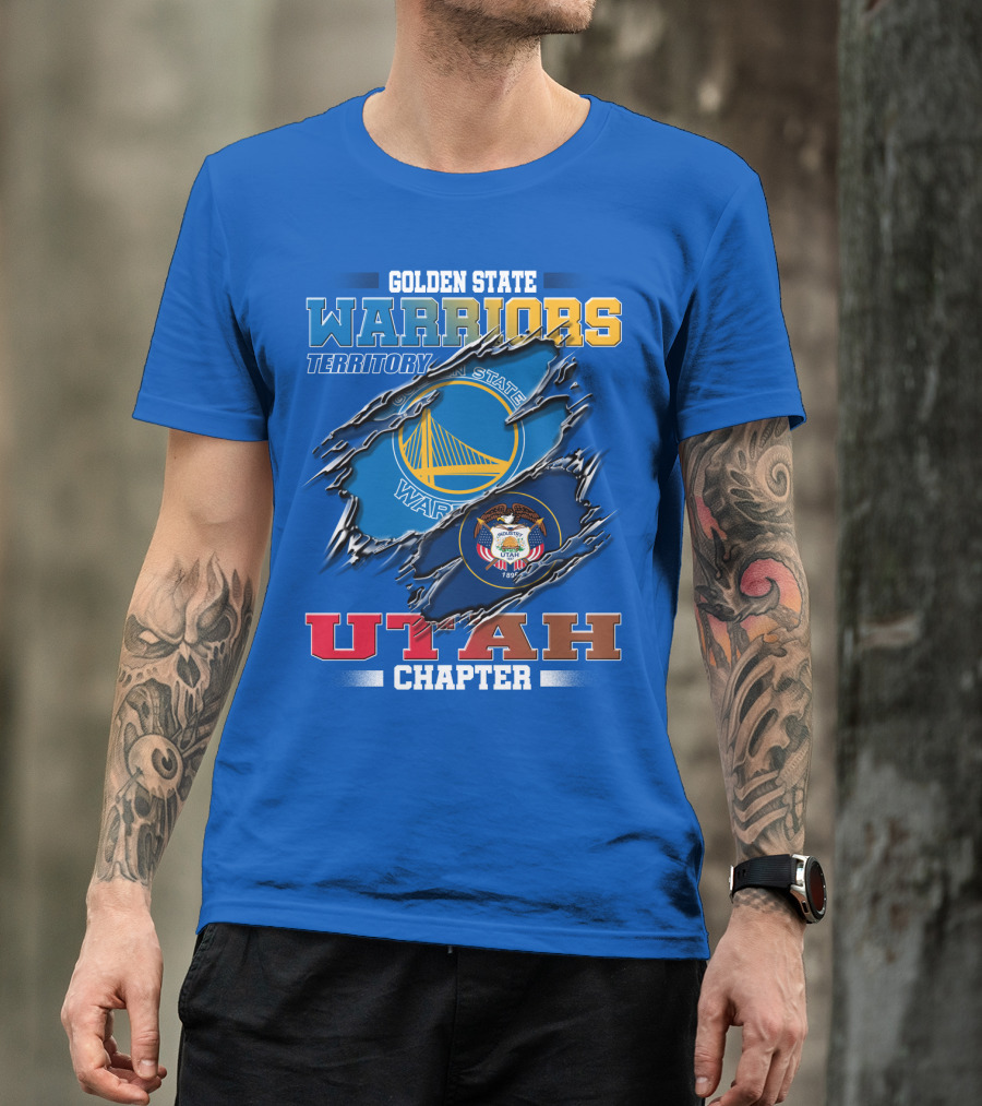 Golden State Warriors Territory Utah Chapter T-Shirt