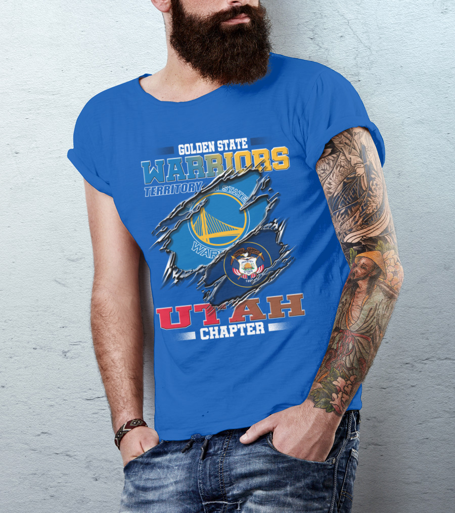 Golden State Warriors Territory Utah Chapter T-Shirt