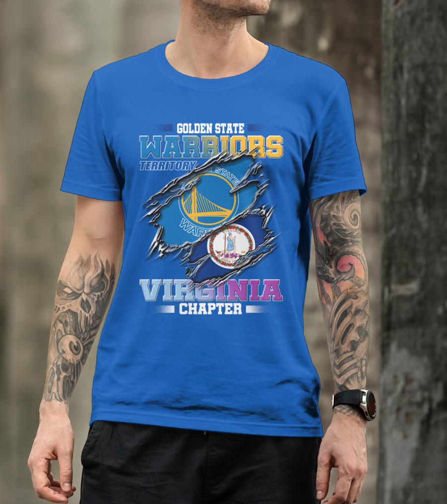 Golden State Warriors Territory Virginia Chapter T-Shirt