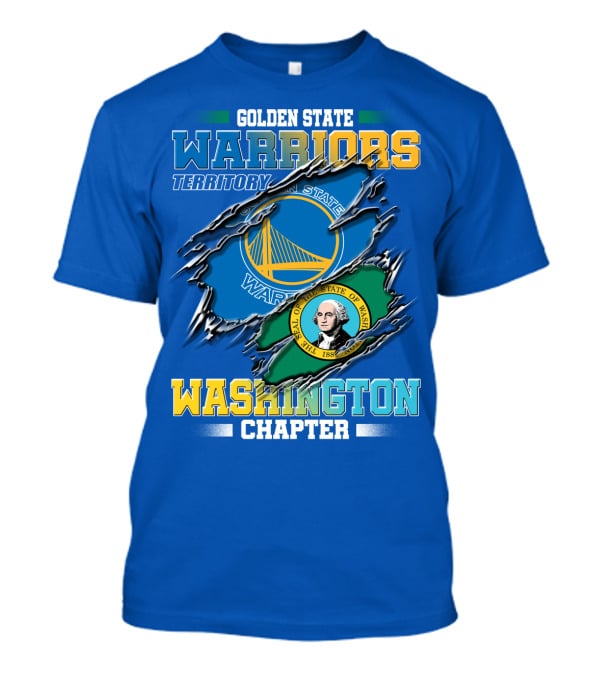 Golden State Warriors Territory Washington Chapter T-Shirt