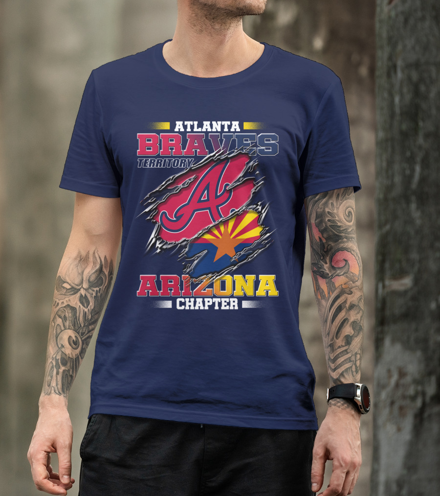 Atlanta Braves Territory Arizona Chapter T-Shirt