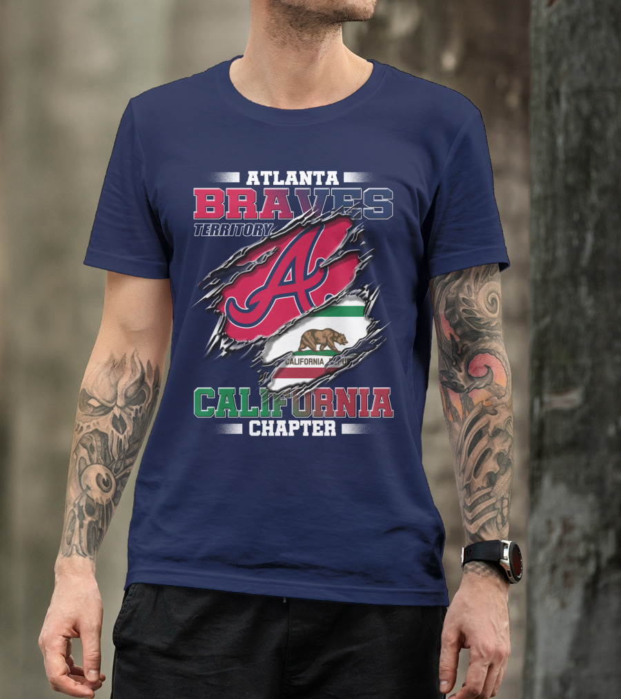 Atlanta Braves Territory California Chapter T-Shirt