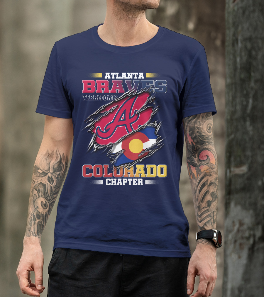 Atlanta Braves Territory Colorado Chapter T-Shirt
