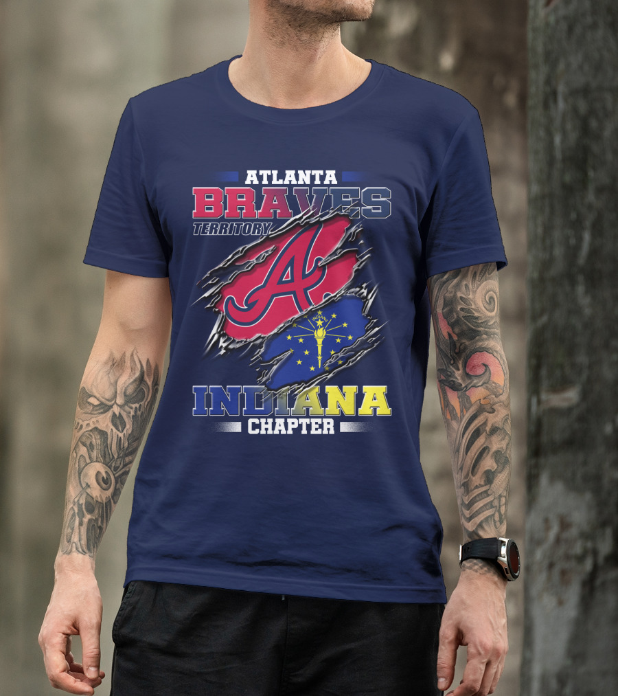 Atlanta Braves Territory Indiana Chapter T-Shirt