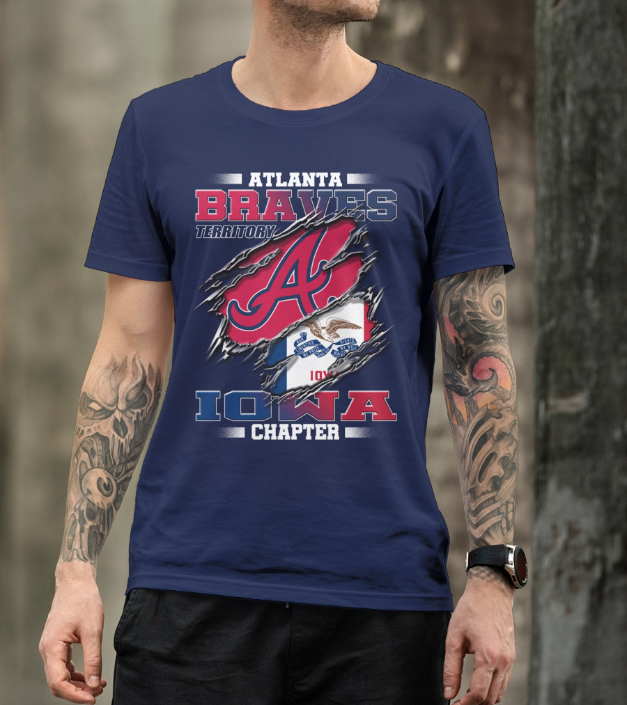 Atlanta Braves Territory Iowa Chapter T-Shirt