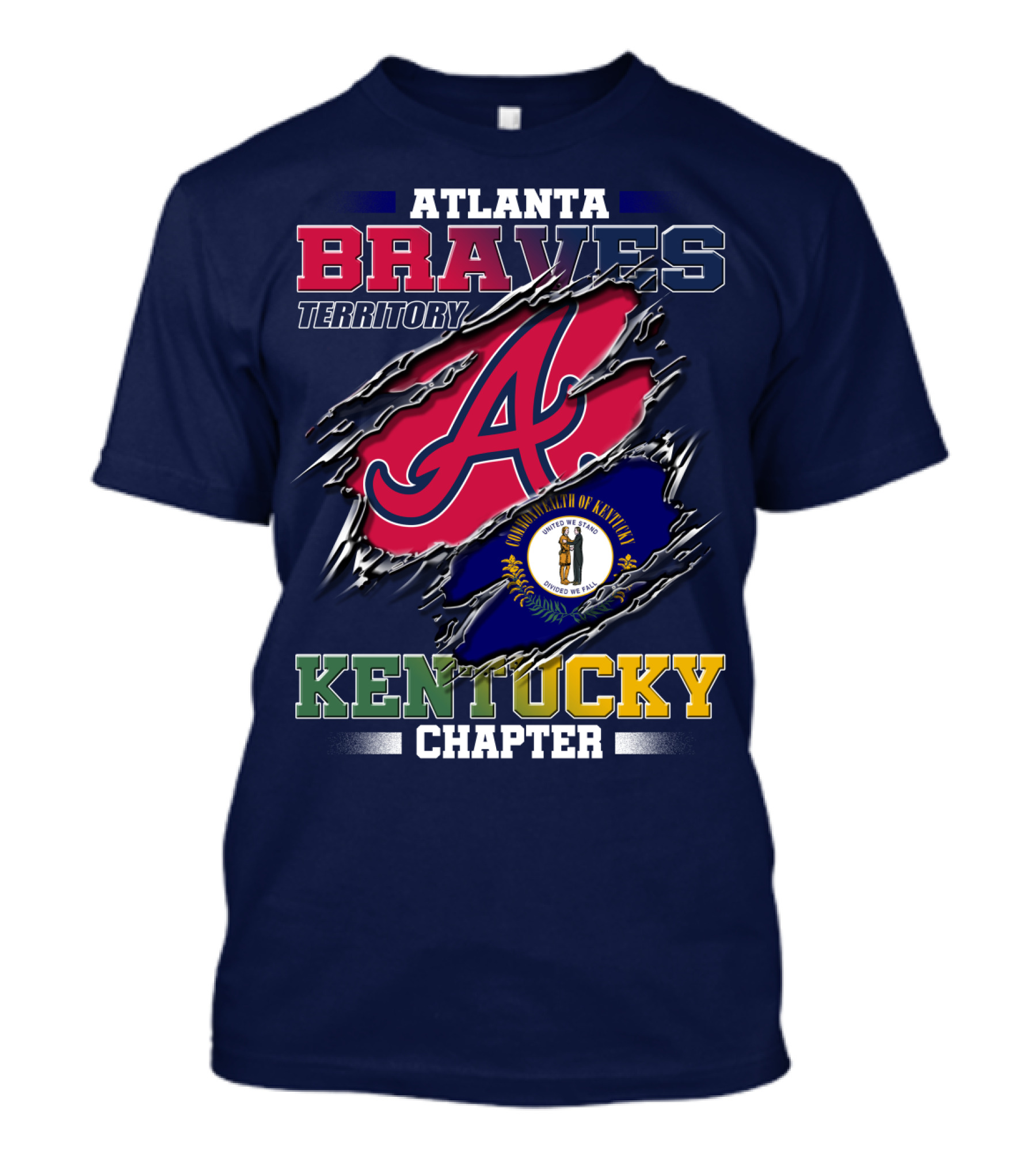 Atlanta Braves Territory Kentucky Chapter T-Shirt
