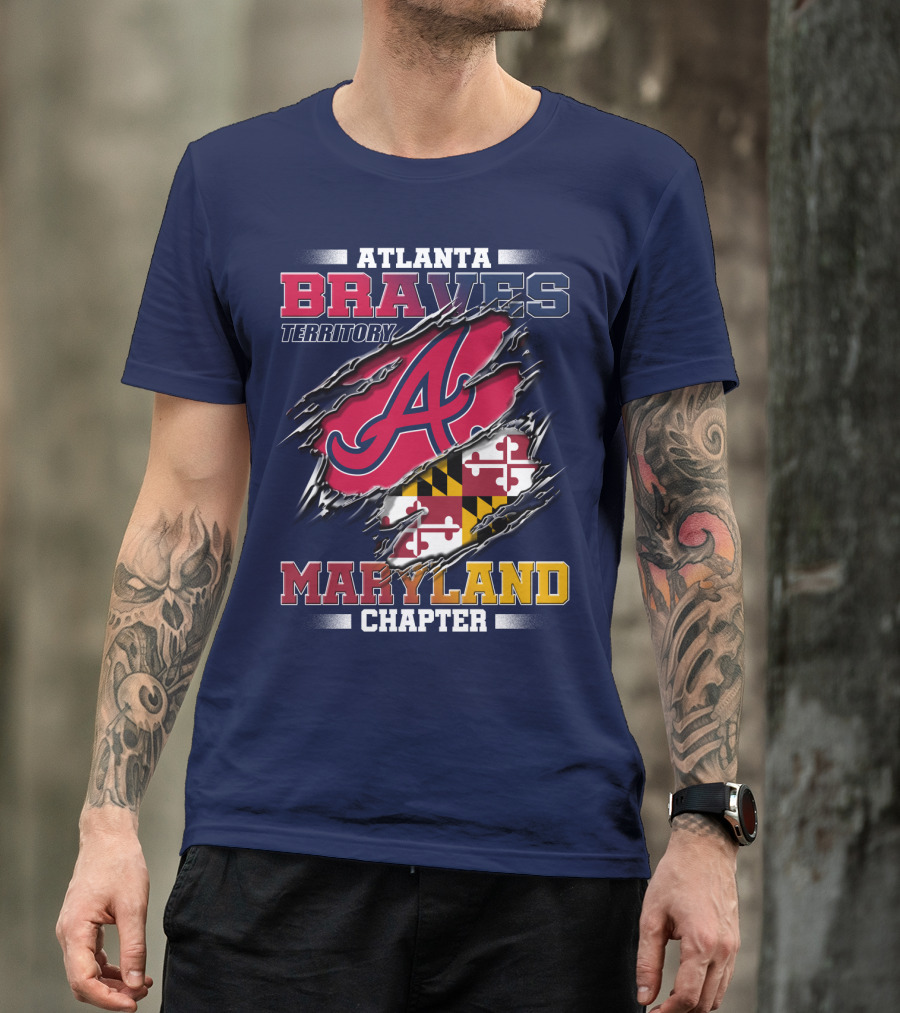 Atlanta Braves Territory Maryland Chapter T-Shirt