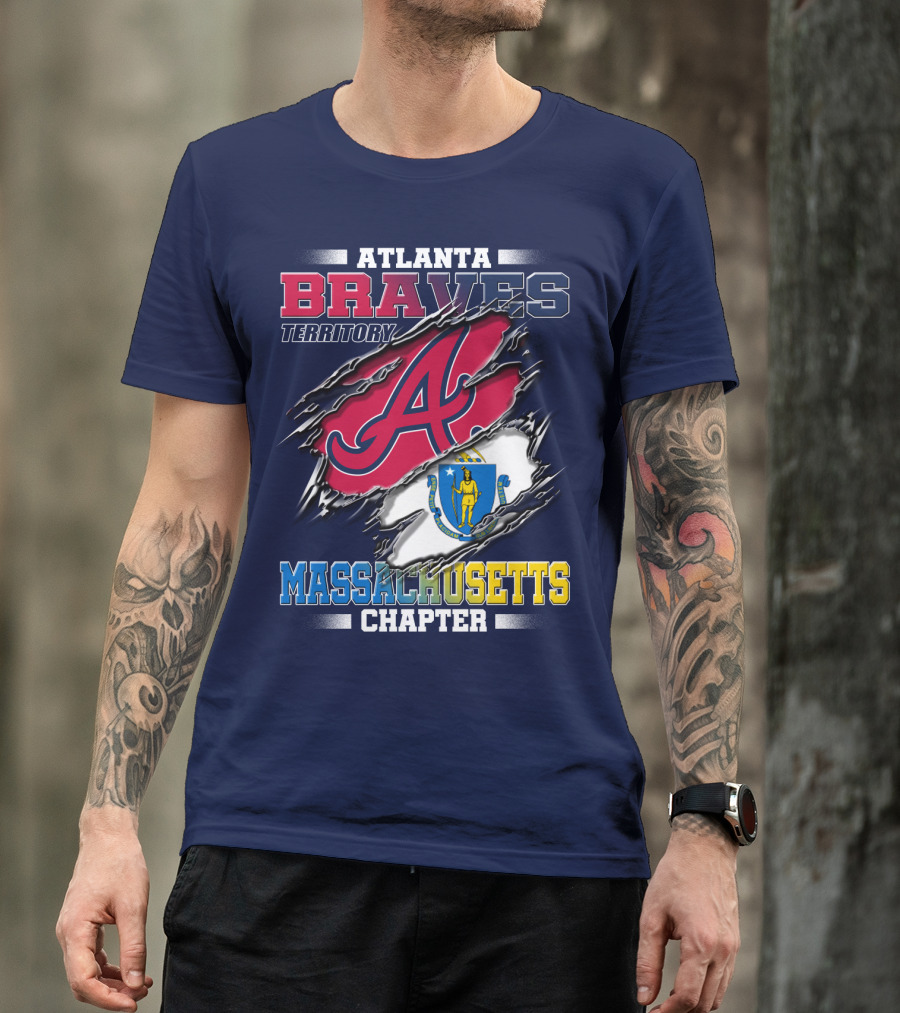 Atlanta Braves Territory Massachusetts Chapter T-Shirt