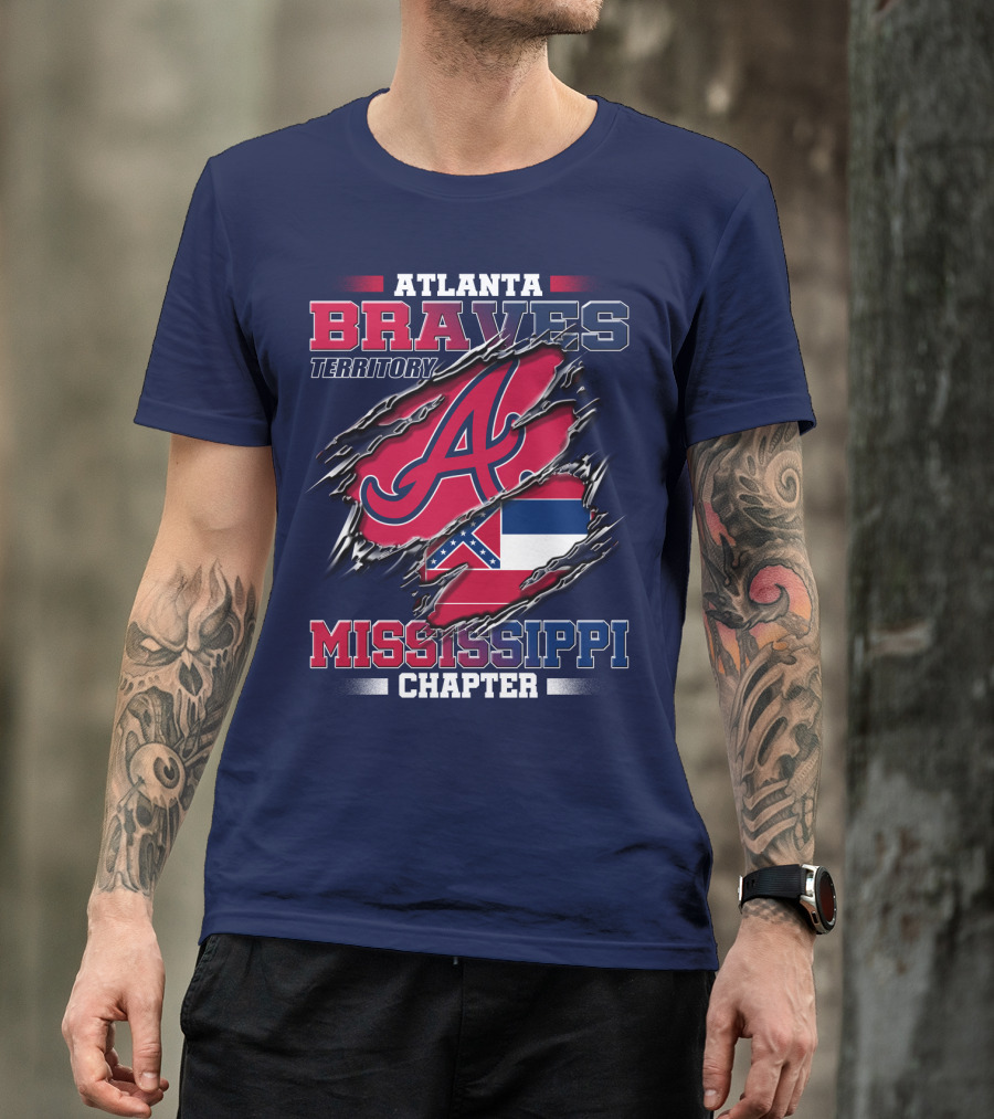 Atlanta Braves Territory Mississippi Chapter T-Shirt