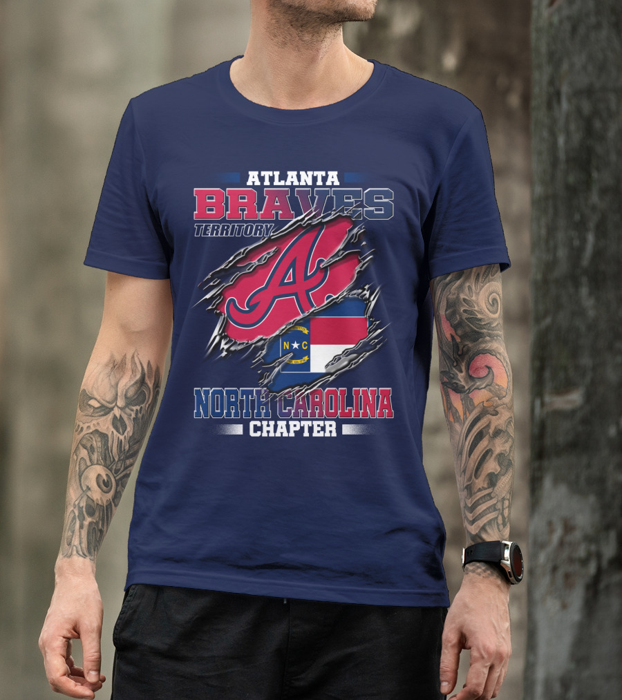 Atlanta Braves Territory North Carolina Chapter T-Shirt