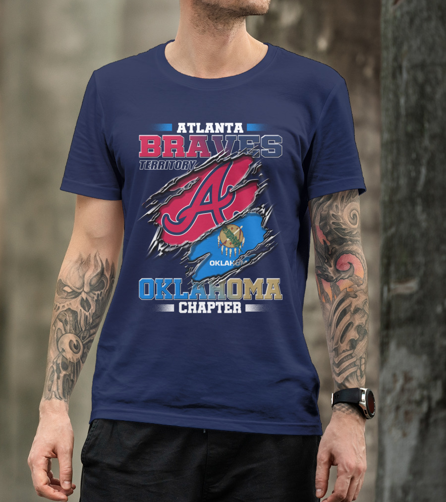 Atlanta Braves Territory Oklahoma Chapter T-Shirt