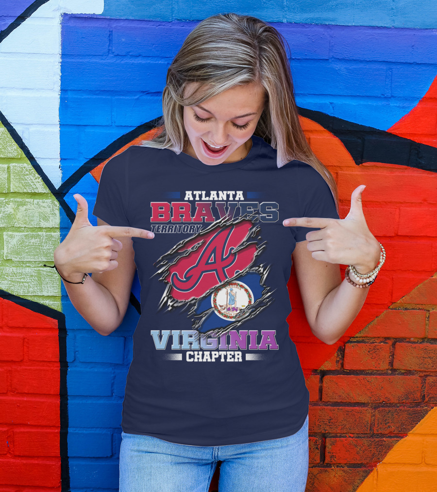 Atlanta Braves Territory Virginia Chapter T-Shirt