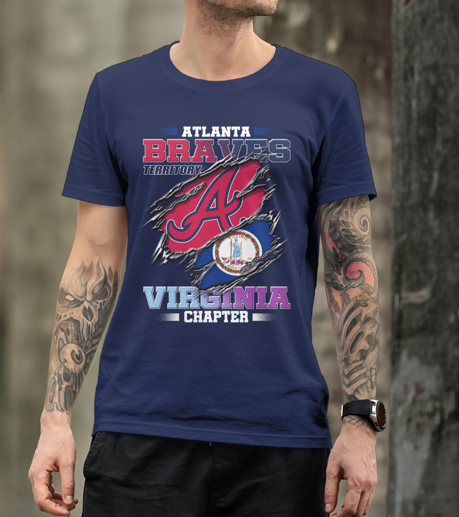 Atlanta Braves Territory Virginia Chapter T-Shirt