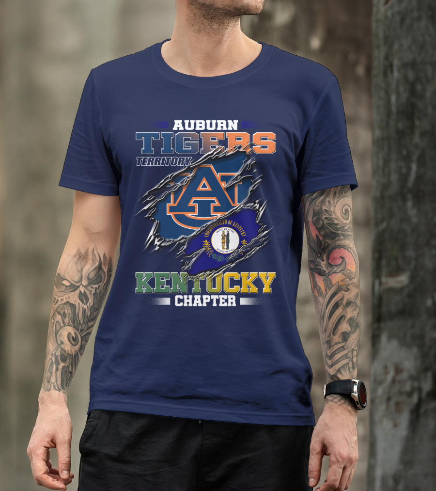 Auburn Tigers Territory Kentucky Chapter T-Shirt