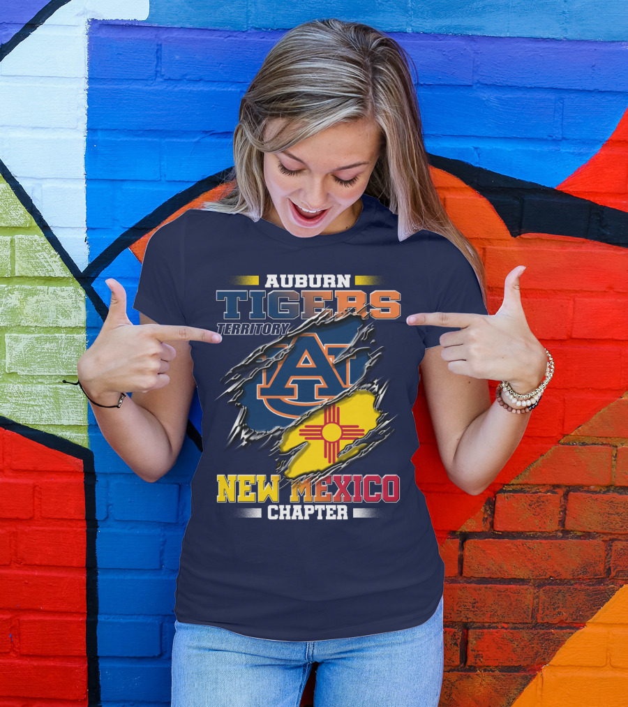 Auburn Tigers Territory New Mexico Chapter T-Shirt