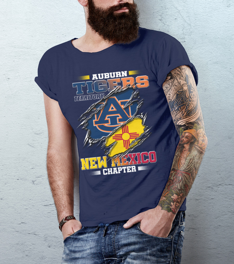 Auburn Tigers Territory New Mexico Chapter T-Shirt