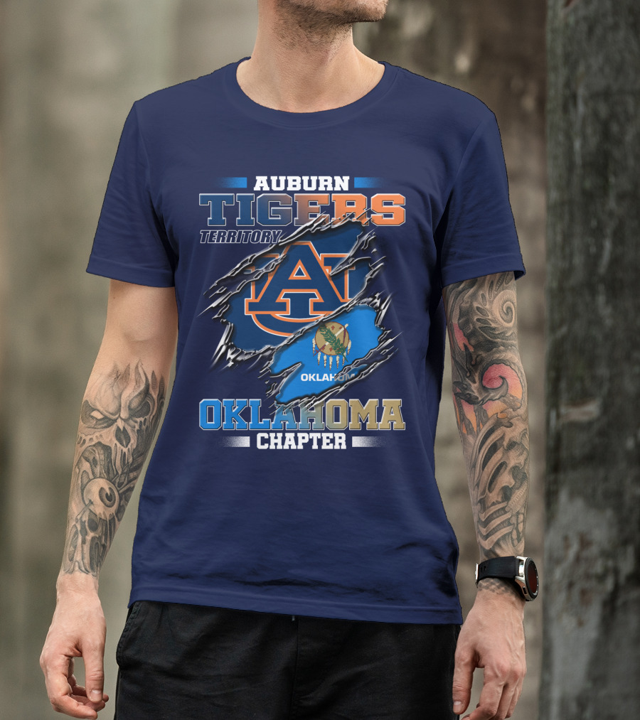Auburn Tigers Territory Oklahoma Chapter T-Shirt