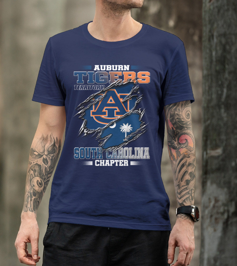 Auburn Tigers Territory South Carolina Chapter T-Shirt
