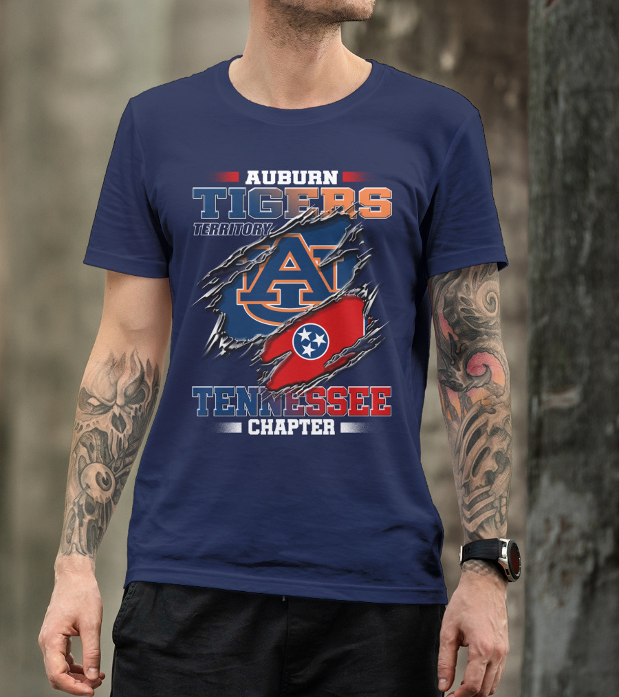 Auburn Tigers Territory Tennessee Chapter T-Shirt