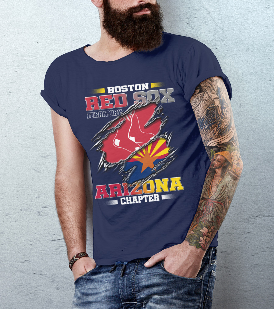 Boston Red Sox Territory Arizona Chapter T-Shirt