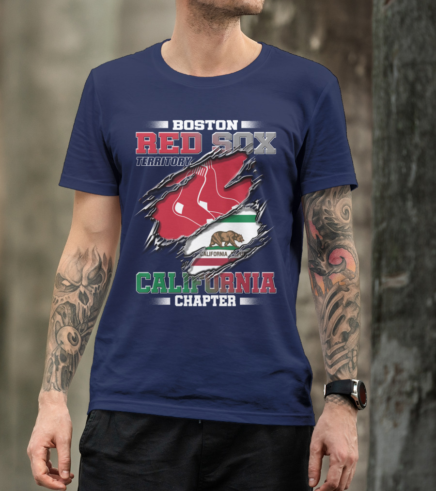 Boston Red Sox Territory California Chapter T-Shirt