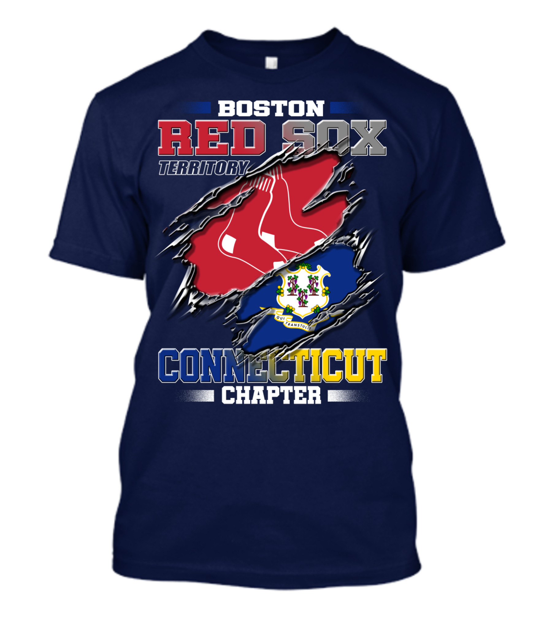 Boston Red Sox Territory Connecticut Chapter T-Shirt
