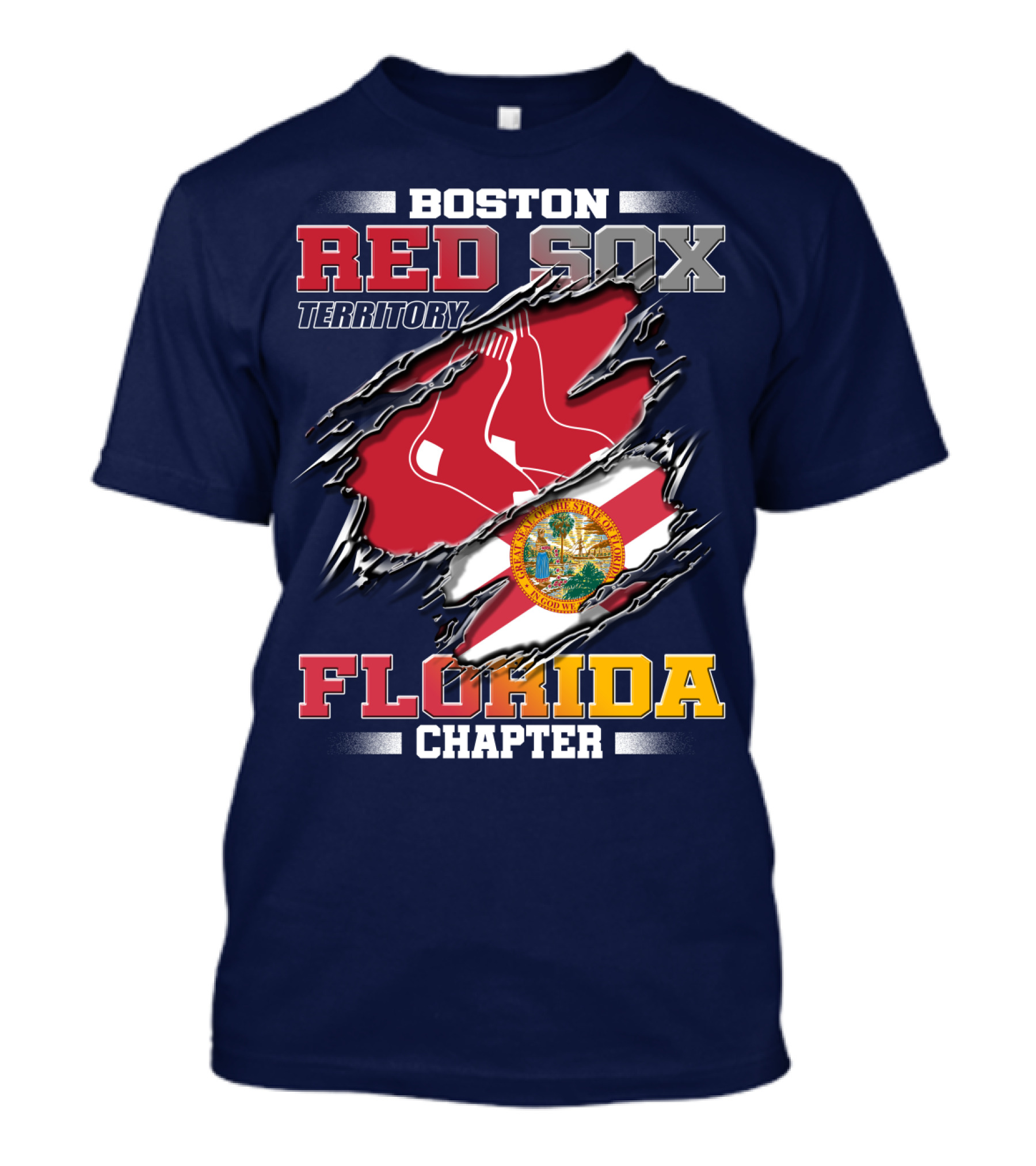 Boston Red Sox Territory Florida Chapter T-Shirt