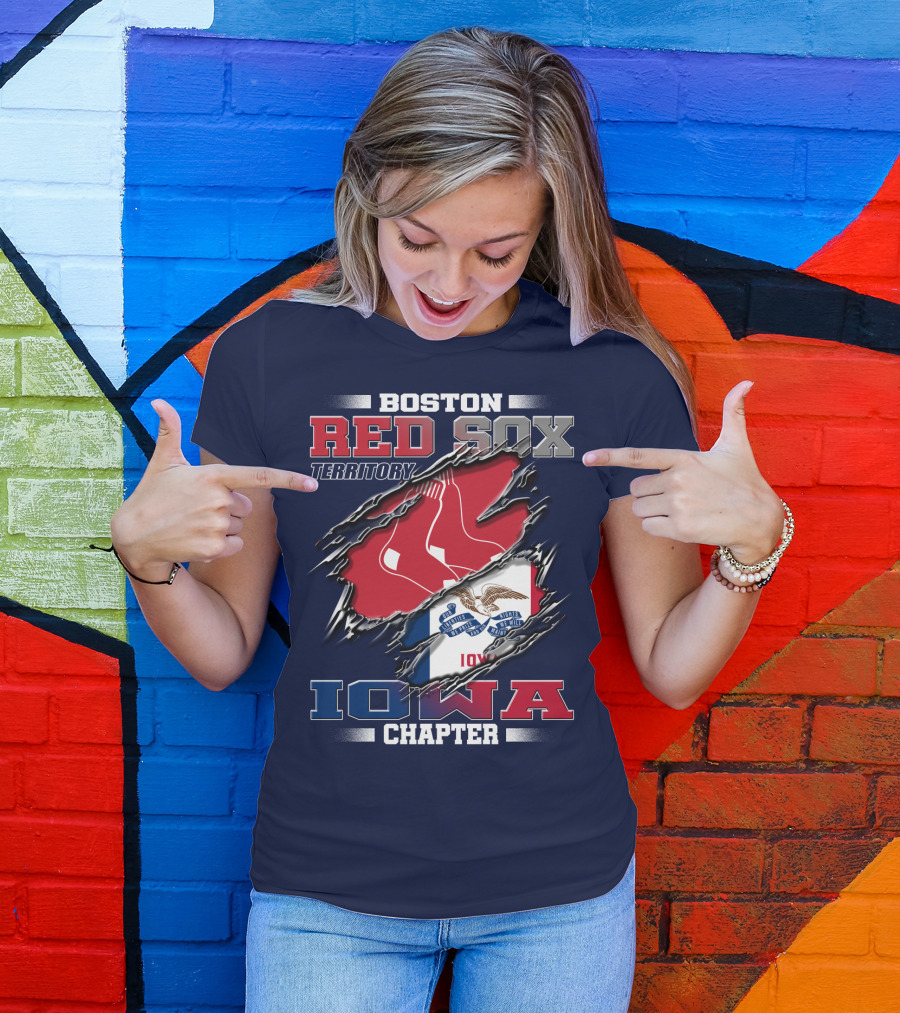 Boston Red Sox Territory Iowa Chapter T-Shirt