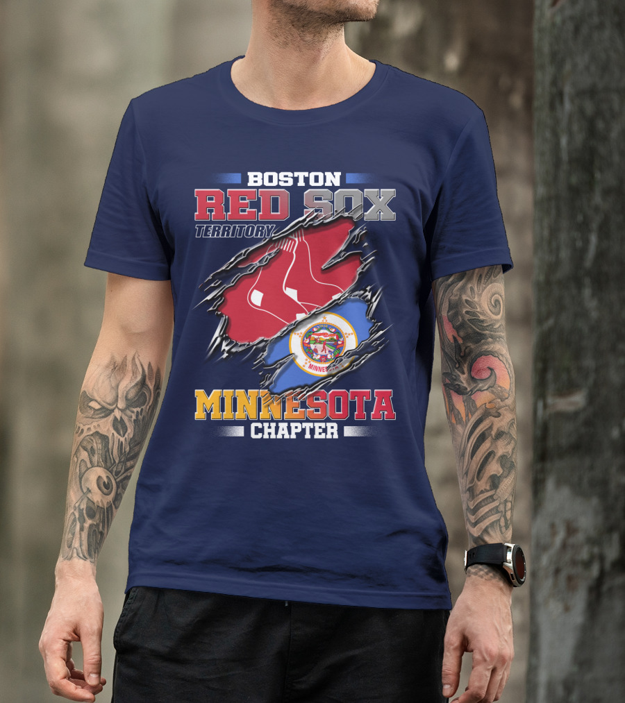 Boston Red Sox Territory Minnesota Chapter T-Shirt