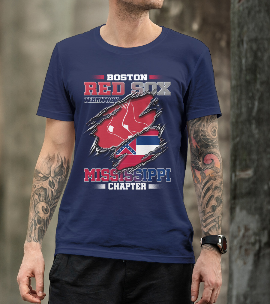 Boston Red Sox Territory Mississippi Chapter T-Shirt