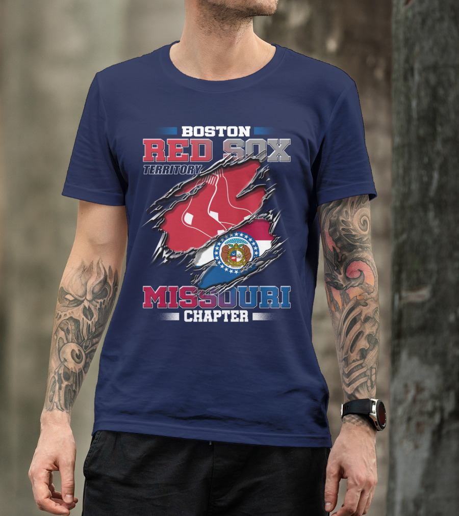 Boston Red Sox Territory Missouri Chapter T-Shirt