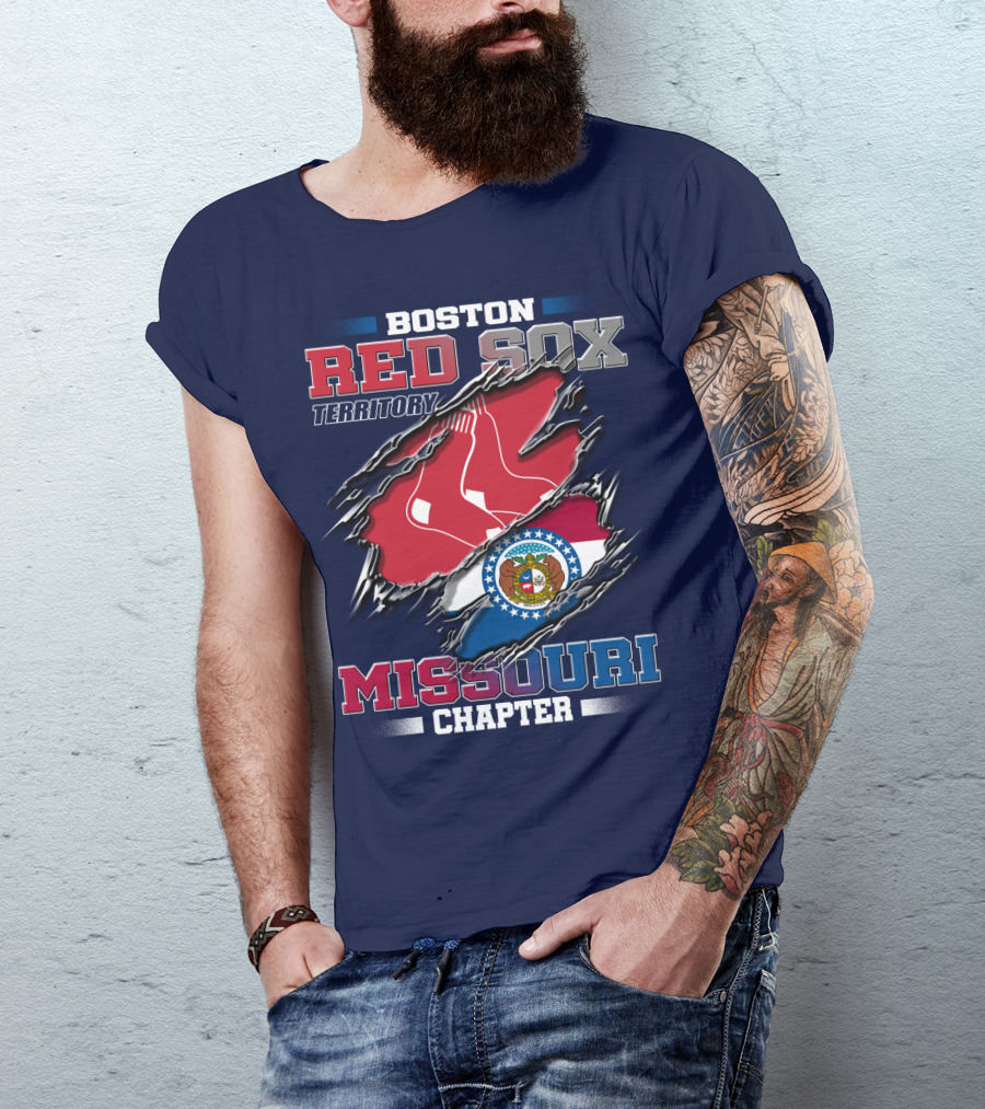 Boston Red Sox Territory Missouri Chapter T-Shirt