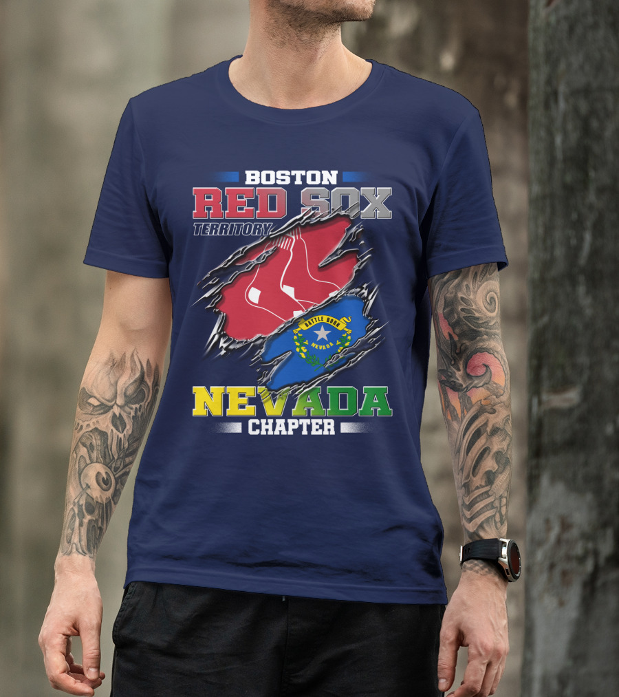Boston Red Sox Territory Nevada Chapter T-Shirt