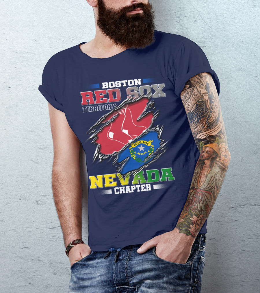 Boston Red Sox Territory Nevada Chapter T-Shirt