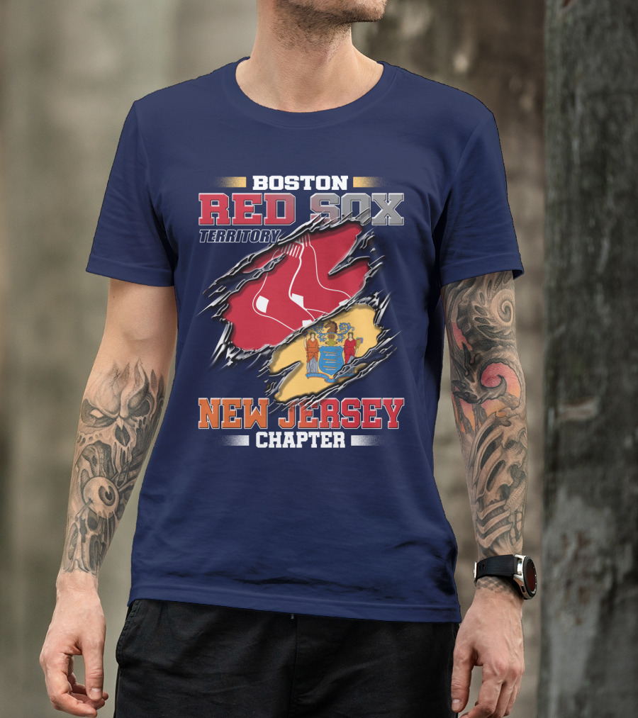 Boston Red Sox Territory New Jersey Chapter T-Shirt