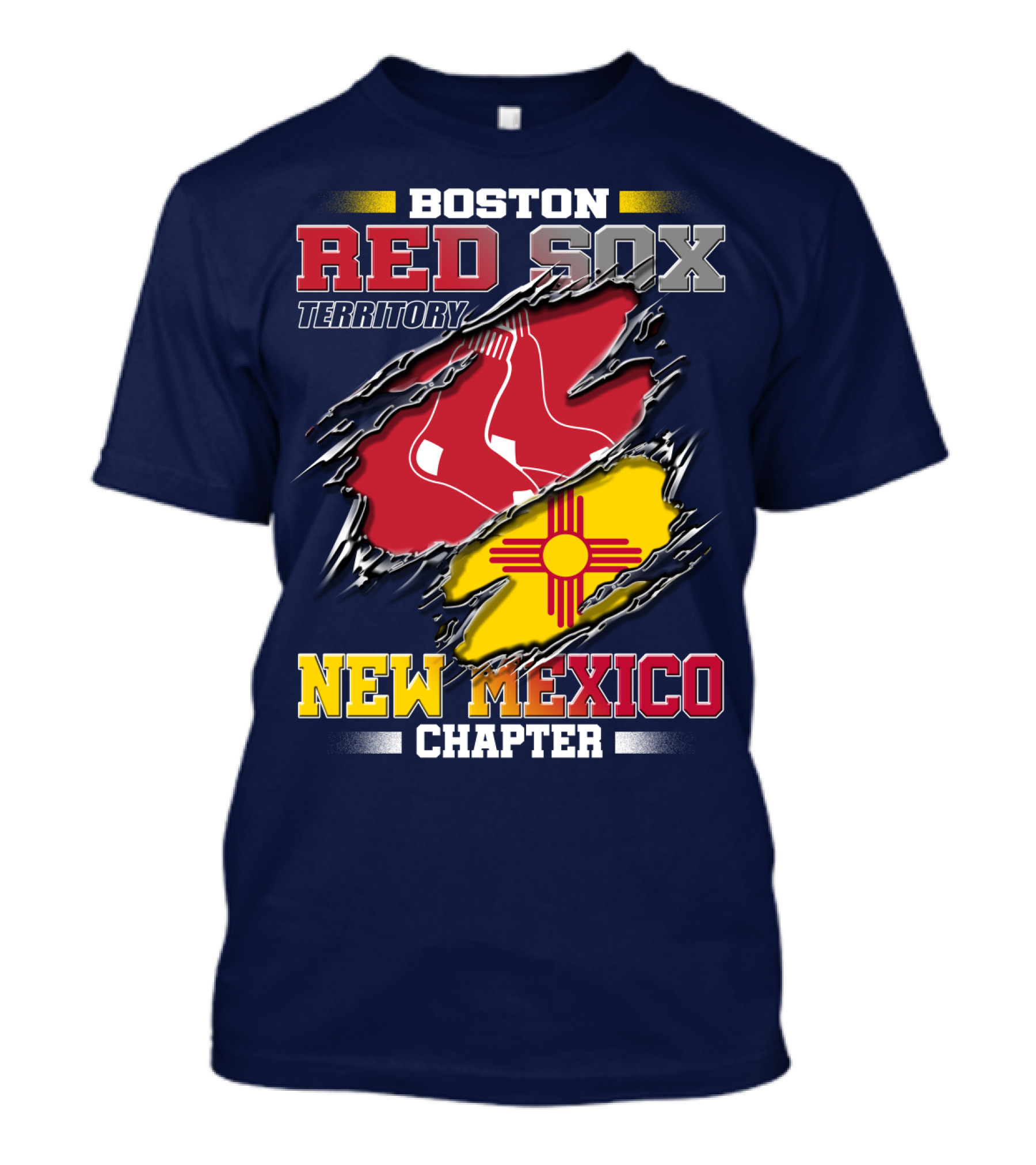 Boston Red Sox Territory New Mexico Chapter T-Shirt
