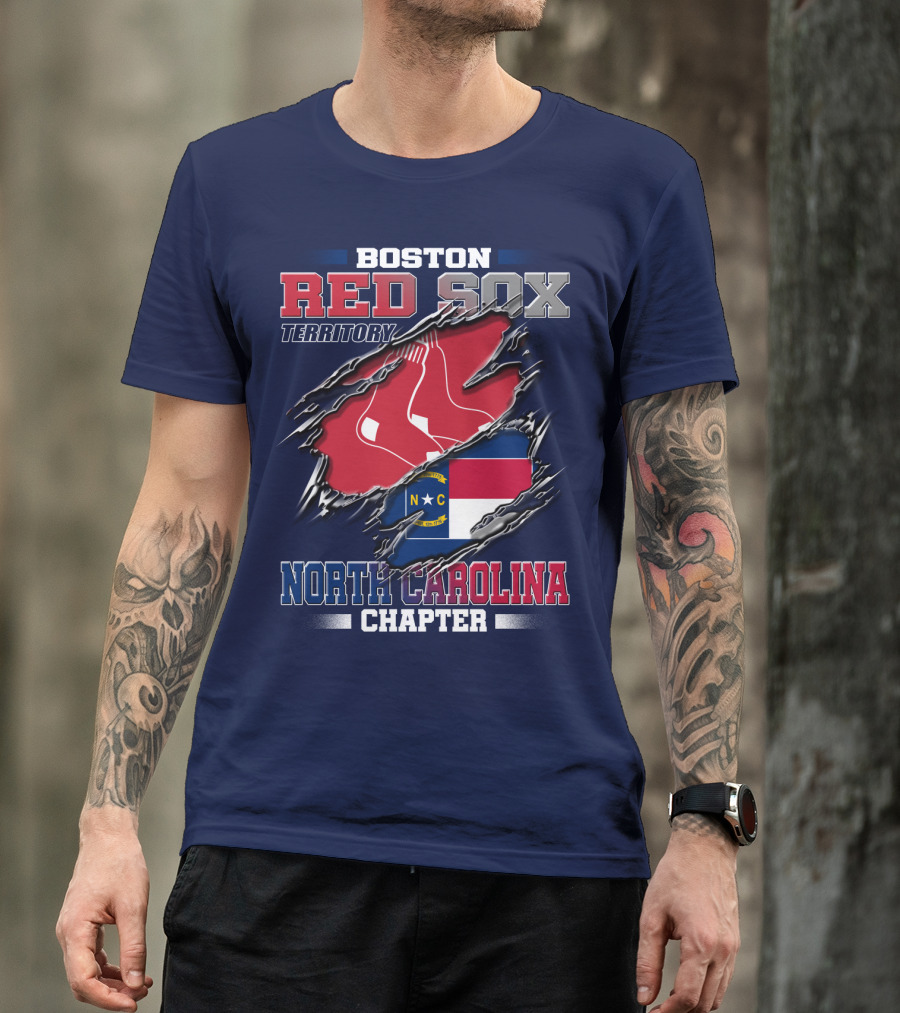 Boston Red Sox Territory North Carolina Chapter T-Shirt