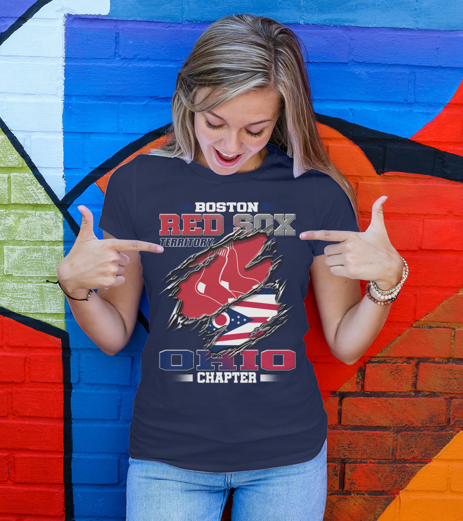 Boston Red Sox Territory Ohio Chapter T-Shirt