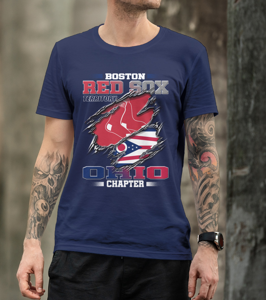 Boston Red Sox Territory Ohio Chapter T-Shirt