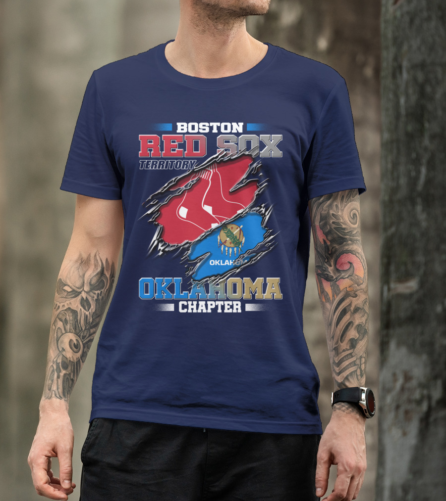 Boston Red Sox Territory Oklahoma Chapter T-Shirt