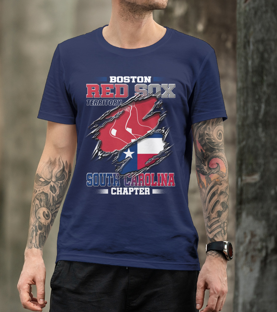 Boston Red Sox Territory South Carolina Chapter T-Shirt