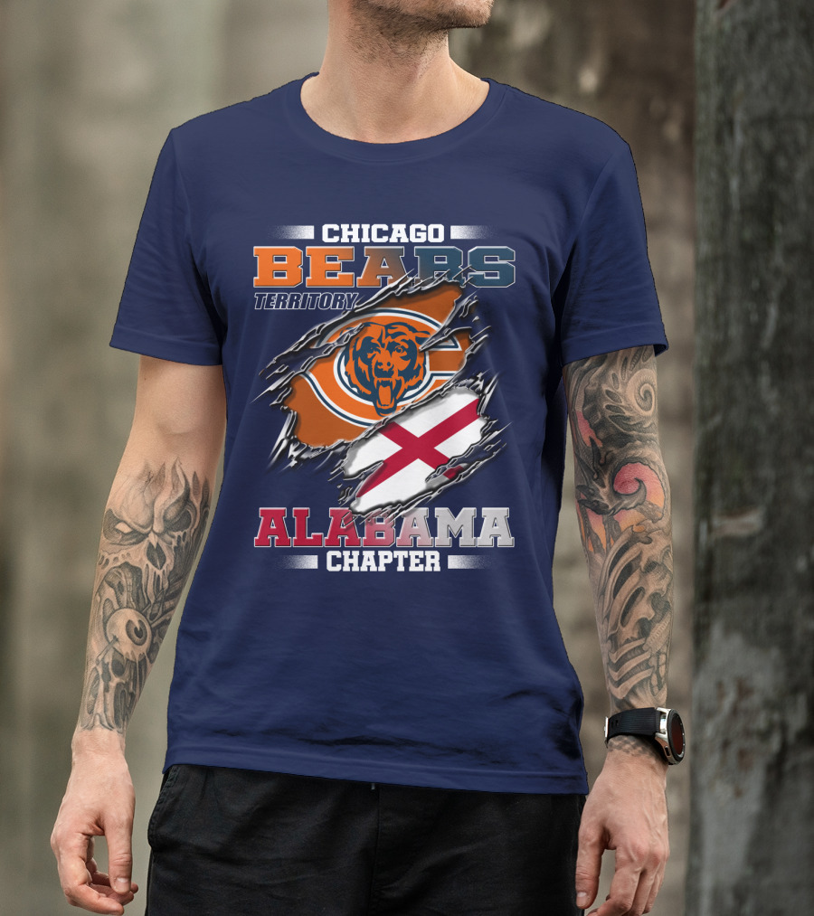 Chicago Bears Territory Alabama Chapter T-Shirt